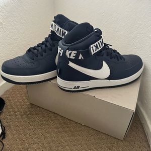 SOLD Nike Air AF1- Navy Blue US11